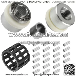 Front Differential Output Hub &Roller Cage Sprague for Polaris RZR S 800 2009-14 (For: Polaris)