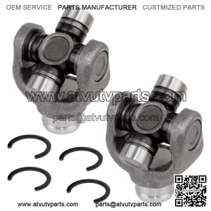 Front Drive Shaft Yokes W/U-Joints for Yamaha Rhino 660 YXR660 4X4 2004-2007 (Fits: Yamaha Rhino 660)
