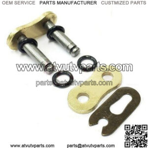 UK GOLD 530 X RING MOTORCYCLE BIKE DIRT BIKE ATV QUAD DRIVE CHAIN SPLIT LINK