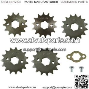 sprocket 14t 20mm bore 428 chain for mini bike