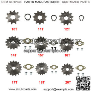 pit dirt bike 420 428 nylon chain roller for sale