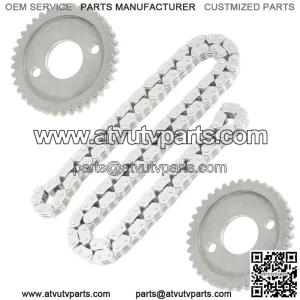 Camshaft Cam Chain w/ Gear Sprocket For Polaris RZR XP 1000/ XP 4 1000 2014 - 20 (For: Polaris)