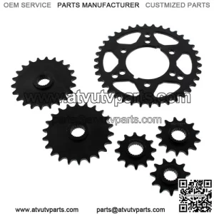 1997 Polaris Magnum 425 4X4 Steel Sprocket Complete Set