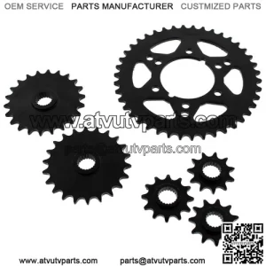 Sprocket Kit for Polaris Trail Boss 250 4x4 1989 - 1993 Sprockets by
