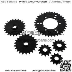 1997 Polaris Sportsman 400 400L Steel Sprocket Complete Set