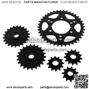 1994 1995 Polaris 300 4X4 Steel Sprocket Complete Set