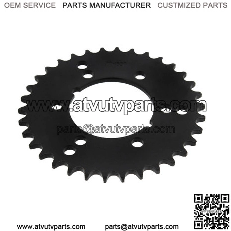 1994 Polaris 400 L 2x4 34 Tooth Rear Sprocket ATV - Black