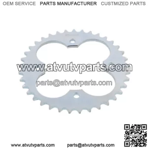 Sprocket for Polaris Predator 500 2003 - 2007 Rear Silver Sprocket 37 Tooth