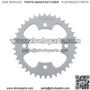 2005 2006 2007 Polaris 500 Predator 38 Tooth Rear Silver Sprocket