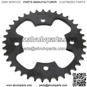Sprocket for Polaris Predator 500 2003 - 2007 37 Tooth Rear Black Sprocket