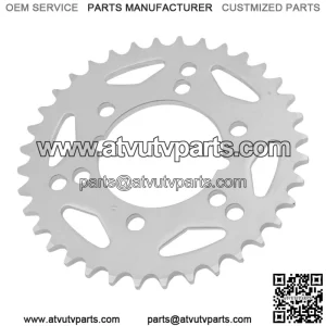Rear Wheel Chain Sprocket for Polaris Scrambler 500 4x4 2000 2001-2012 36 Teeth (For: Polaris)