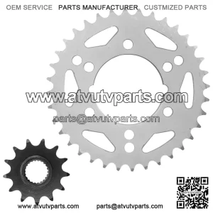 Polaris Scrambler 500 4X4 2000-2011 Front/Rear Sprockets Kit