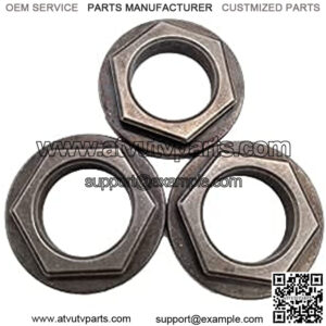 3pcs 741-0656 Hex Bering Flange 5/8" Compatible with Troy Bilt 941-0656 941-0656A