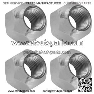 4x Rear Wheel Lug Nut For Polaris Magnum 425 2x4 4x4 6x6 1995-1997 1/2-20