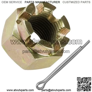 Rear Axle Castle Nut w/ Pin for Polaris Trail Blazer 250 1990-06 / 330 2008-2013