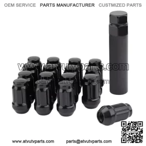 CFMoto Z Force 950 1000 Lug Nuts 12mm X 1.25 16 PK Black