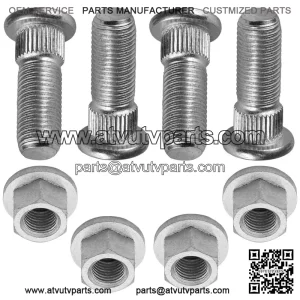 Polaris Scrambler 500 2004-2012 / Sportsman 800 2005-2014 Wheel Nuts & Bolts