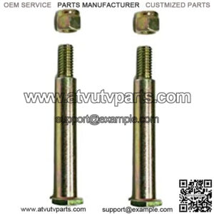 New Replacement Deck Wheel Bolts with Lock Nuts for 137644 184219 193406 738-3056 938-3056 73930600 (2 Pack)