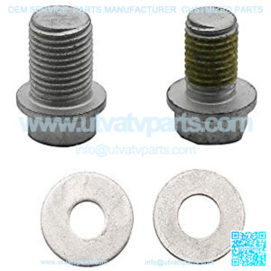 Drive Shaft retaining bolt set With Washers M12 & M10 X 16 Propshaft Driveline For Can-Am ATV Durable Part # 250200014, 250000615, 250200102, 250000359