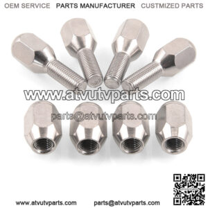 Four-wheeled ATV250 ATV kart aluminum wheel screw 10X1.25 bolt 10 inch 12 inch 14 inch tire