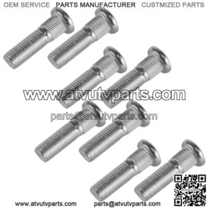8x Front Wheel Stud for Honda FourTrax Rancher TRX420FA 4x4 2014-2022