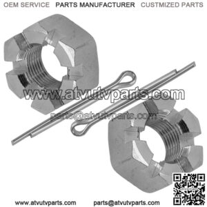 Rear Wheel Castle Nuts For Suzuki 09141-18008 09141-18004 NEW