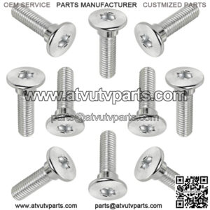 10 Front Disc Stud Bolt fits Kawasaki Ninja ZX6 ZX6R ZX600 ZX636 1990-2018