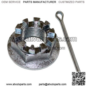 Rear Axle Castle Nut & Pin for Honda TRX250EX Sportrax 250 2001-2008