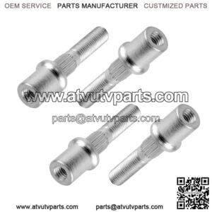 4 Front or Rear Wheel Hub Stud Bolt for Can-Am 250300048 250300643 250300642 (For: Can-Am)