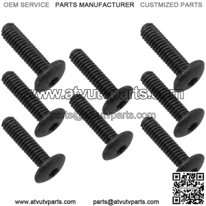 7517230 Screw Bolt For Polaris  Body Seat Rear Cab Rack Fenders QTY 8