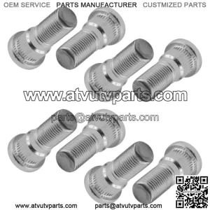8 Front Rear Wheel Hub Stud Bolt for Kawasaki Mule 4010 KAF950 F G Diesel 09-13