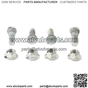 Rear Wheel Stud & Nut Kit for 2014-2020 Kawasaki Teryx 4 800 4x4