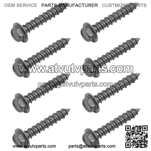 Clutch Cover Screw Bolts for Polaris RZR Ranger 500 570 900 1000 M6 x 35 Qty 8