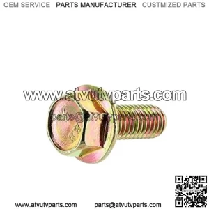 Polaris Ranger Hex Flange Bolt, 8 mm x 1.25 mm x 20 mm, Genuine OEM Part 7518702, Qty 1