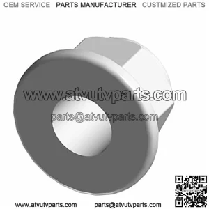 Polaris Ranger Nylock Nut, Genuine OEM Part 7547475, Qty 1