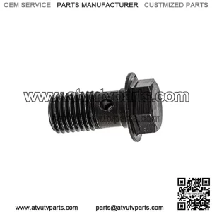 Polaris Ranger Banjo Bolt, 10 mm x 1.25-6G, Genuine OEM Part 1910958, Qty 1