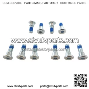 '04-'14 TRX450R & '02-'14 400X Honda Sportrax BRAKE ROTOR BOLT KIT FRONT & REAR