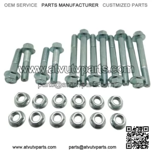 SPECBOLT ATV FRONT SUSPENSION BOLT KIT FOR HONDA TRX450R TRX450ER SHOCK & A-ARMS