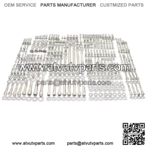 HONDA TRX450R TRX 450R POLISHED STAINLESS STEEL ATV BOLT SCREW KIT SET