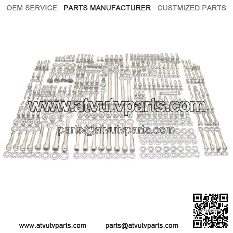 HONDA TRX450R TRX 450R POLISHED STAINLESS STEEL ATV BOLT SCREW KIT SET