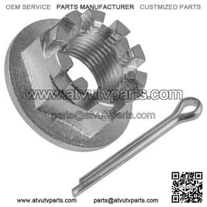 Rear Axle Castle Nut & Pin for Honda TRX450R 2005-2009