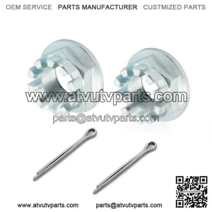 Axle Nut W/Pin For Honda Foreman 450 TRX450 FE/FM TRX450S TRX450ES 4x4 1998-2004