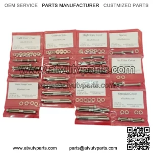 YAMAHA 2004-2013 YFZ450 YFZ 450 POLISHED STAINLESS ATV ENGINE BOLT SCREW KIT SET