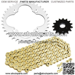 Drive Chain & Sprocket Kit for Honda TRX400EX TRX400X Sportrax 400 2005-2014