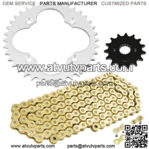 Drive Chain & Sprockets Kit for Honda TRX400EX Sportrax 400 2X4 1999-2004
