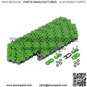 O-Ring Drive Chain for Yamaha Warrior 350 YFM350X 1987 1988 Green