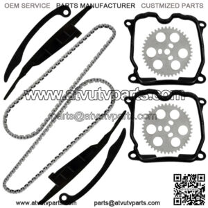 2x Valve Cover Gasket & Cam Chain Kit for Can Am Outlander 1000 DPS XT 2014 (For: Can-Am)