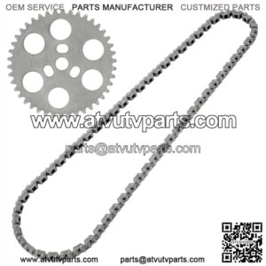 Timing Cam Chain w/ Gear For CanAm 420297068 420297067 420254438 420254435 (For: Can-Am)