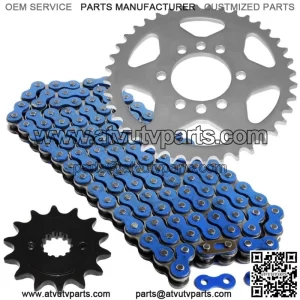 Blue Drive Chain And Sprockets Kit for Suzuki LTZ400 Quadsport Z400 2003-2008
