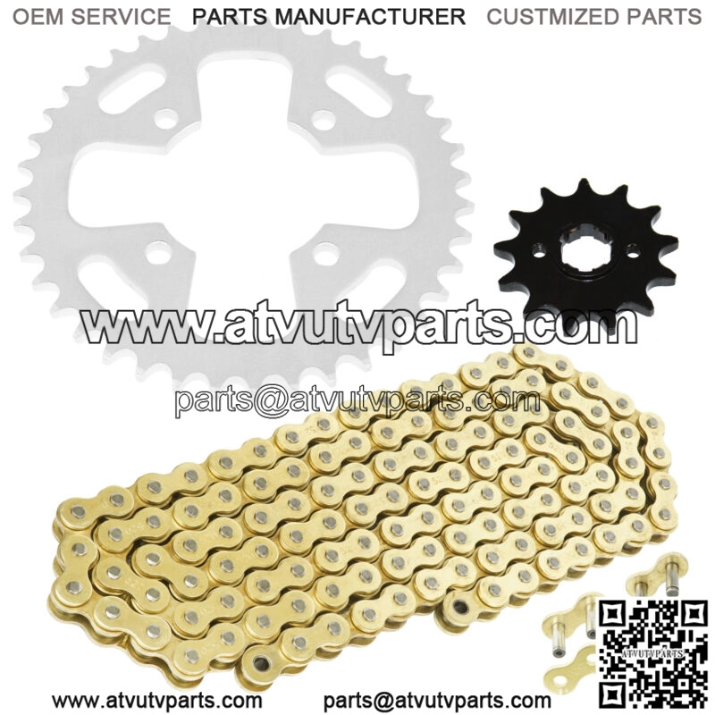 Drive Chain & Sprockets Kit for Honda ATC350X 1985
